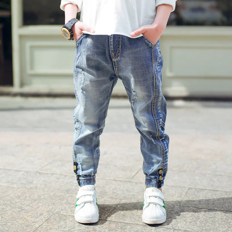 Boys' Spring and Autumn Jeans