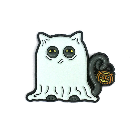 Luminous Feline Needle Holder